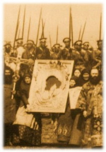 Проводи казаков на Русско-японскую войну, 1905 г.